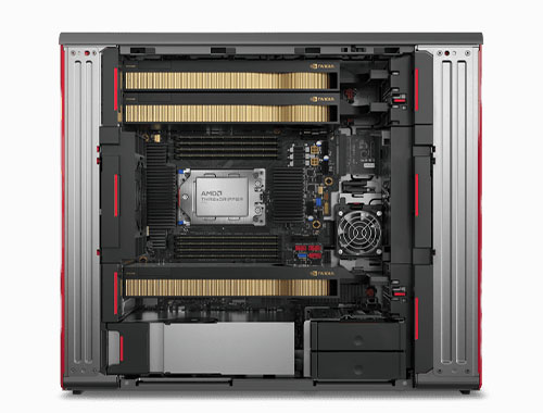 联想ThinkStation P8 旗舰工作站（AMD 锐龙 Threadripper PRO 7945WX，12核丨64GB DDR5-4800 内存丨1TB M.2 固态硬盘丨NVIDIA T400 4GB 显卡）