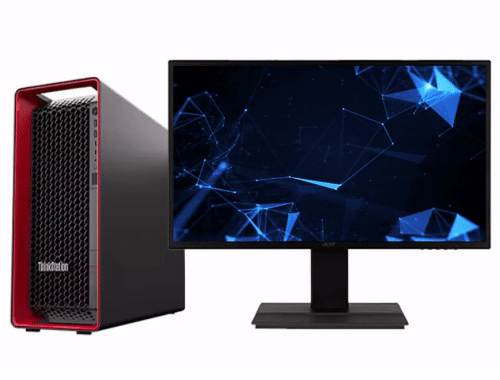 联想ThinkStation P8 塔式工作站（AMD 7955WX 处理器，16核，64M缓存丨64GB DDR5-4800 内存丨1TB M.2 固态+4TB 机械硬盘丨RTX3060，12GB 显卡丨27寸显示器）