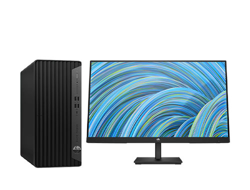 惠普/HP EliteDesk 800 G9 办公台式电脑（英特尔酷睿i5-13500，14核丨16GB DDR4 内存丨512GB 固态+1TB SATA 硬盘丨NVIDIA T1000 独显丨23.8英寸显示屏）