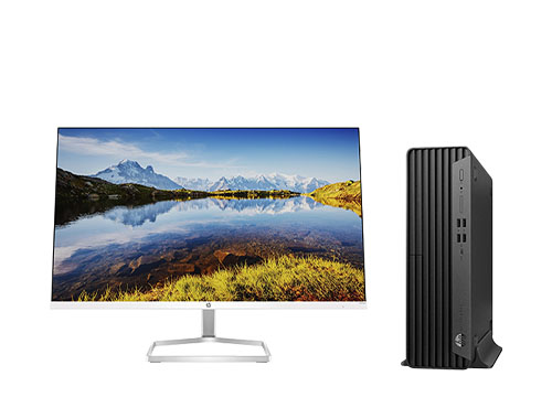惠普EliteDesk 800 G9 纤小型台式机（英特尔酷睿 i5-14600，14核，20线程丨16GB DDR5 内存丨512GB M.2 固态+2TB 3.5寸 SATA 硬盘丨T400 独显丨23.8寸显示器）