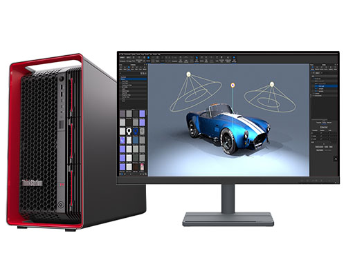 联想 ThinkStation PX 3D渲染工作站（英特尔至强银牌 4416+，20核丨128GB DDR5 ECC 内存丨1TB M.2 固态硬盘+8TB 机械硬盘丨RTX 3060，12GB 显卡丨27寸显示器）