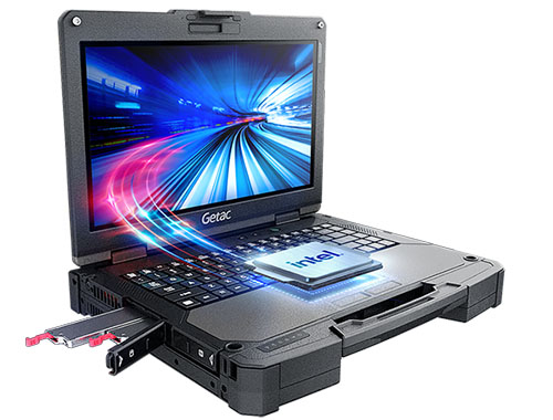 神基Getac B360 Pro全强固型笔记本电脑（英特尔酷睿 i5-1240P，12核，16线程丨8GB DDR4 内存丨256GB PCle NVMe 固态丨GTX1650-4GB 独显丨13.3英寸-高清屏）