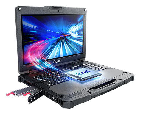 神基（Getac）B360 全强固型笔记本电脑（英特尔酷睿 i7-1280P，14核丨16GB DDR4 内存丨512GB PCle NVMe 固态丨集成显卡丨背光照明薄膜键盘丨Win 11丨13.3英寸-高清屏）