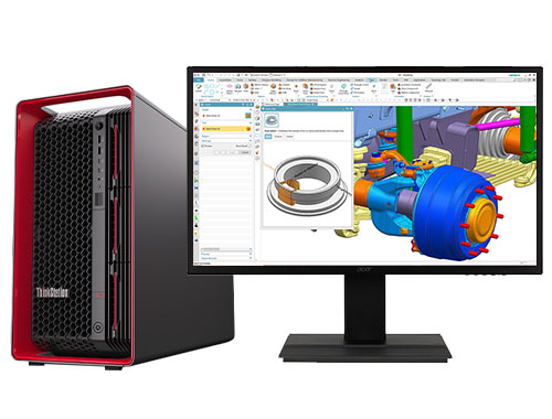 联想 ThinkStation PX 建模渲染工作站（英特尔至强金牌 6430，32核丨192GB DDR5 ECC 内存丨4TB 固态+2块*8TB 机械硬盘丨RTX 4500 Ada，24GB 显卡丨27寸显示器）