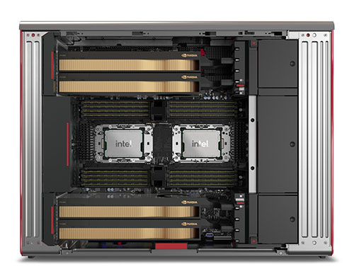 MATLAB科学计算工作站 联想ThinkStation PX（2颗*英特尔至强铂金 8452Y，36核丨256GB DDR5 内存丨4TB 固态+2块*12TB 机械硬盘丨2块*RTX A5000，24GB 显卡）