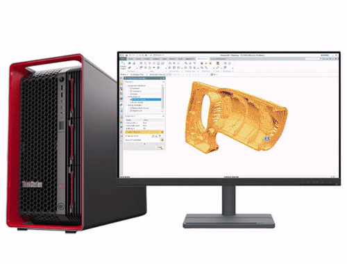 ThinkStation PX 三维建模可视化工作站（2颗*英特尔至强铂金 8468，48核丨512GB DDR5 ECC 内存丨2块*4TB 固态+2块*16TB 机械硬盘丨RTX 5880 Ada 48GB 显卡）