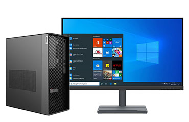 联想ThinkStation P368-C3 台式工作站（英特尔酷睿 i5-14500，14核丨64GB DDR5 内存丨1TB M.2 固态+4TB 机械硬盘丨NVIDIA T400，4GB 显卡丨27寸显示器）