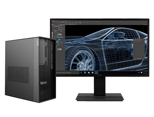 联想ThinkStation P368-C3 图形工作站（英特尔酷睿 i7-14700，20核丨64GB DDR5 UDIMM 内存丨1TB M.2 固态+2TB 机械硬盘丨RTX 4060，8GB 显卡丨27寸显示器）