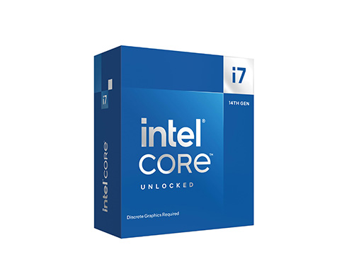 英特尔®酷睿™ i7-14700KF 台式机处理器 (20核、28线程、33MB缓存，睿频最高可达5.6GHz、125W)