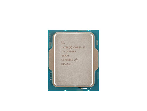 英特尔®酷睿™ i7-14700KF 台式机处理器 (20核、28线程、33MB缓存，睿频最高可达5.6GHz、125W)