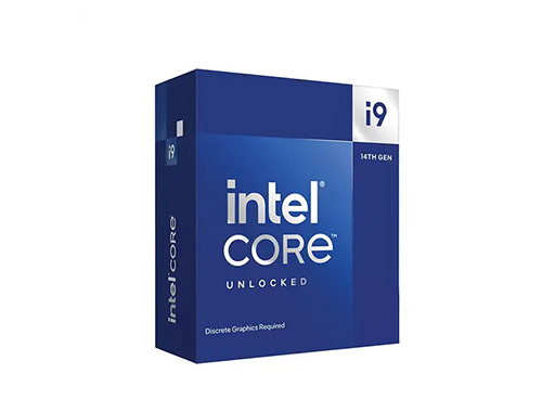 英特尔®酷睿™ i9-14900KF 台式机处理器 (24核、32线程、36MB缓存，睿频最高可达6.0GHz、125W)