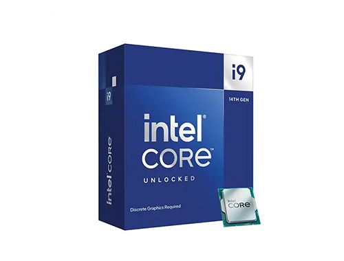 英特尔®酷睿™ i9-14900KF 台式机处理器 (24核、32线程、36MB缓存，睿频最高可达6.0GHz、125W)