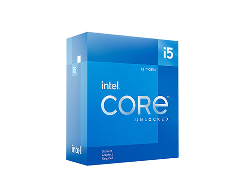 英特尔®酷睿™ i5-12600KF 台式机处理器 (10核、16线程、20MB缓存，睿频最高可达4.9GHz、125W)
