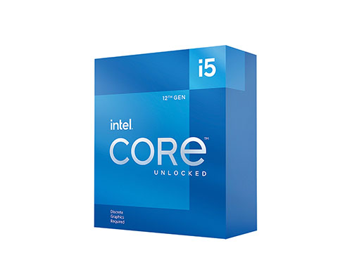 英特尔®酷睿™ i5-12600KF 台式机处理器 (10核、16线程、20MB缓存，睿频最高可达4.9GHz、125W)