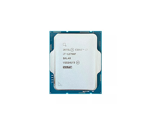 英特尔®酷睿™ i7-12700F 台式机处理器 (12核、20线程、25MB缓存，睿频最高可达4.9GHz、65W)