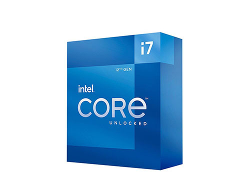 英特尔®酷睿™ i7-12700K 台式机处理器 (12核、20线程、25MB缓存，睿频最高可达5.0GHz、125W)