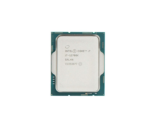 英特尔®酷睿™ i7-12700K 台式机处理器 (12核、20线程、25MB缓存，睿频最高可达5.0GHz、125W)