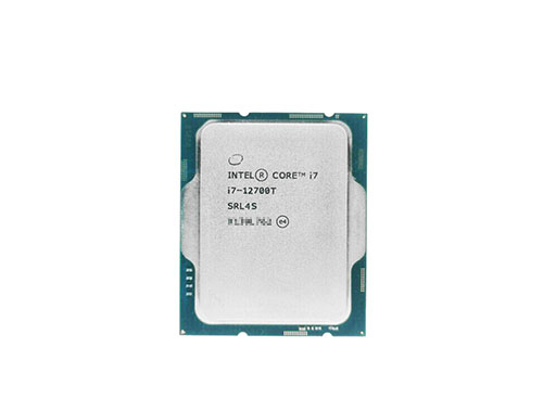 英特尔®酷睿™ i7-12700T 台式机处理器 (12核、20线程、25MB缓存，睿频最高可达4.7GHz、35W)