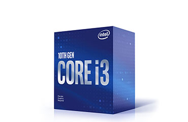 英特尔®酷睿™ i3-10100F 台式机处理器 (4核、8线程、6MB缓存，睿频最高可达4.3GHz、65W)