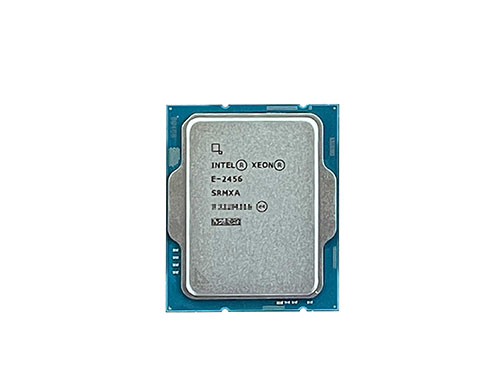 英特尔®至强® E-2456 服务器处理器 (6核、12线程、18MB缓存，睿频最高可达5.1GHz、80W)