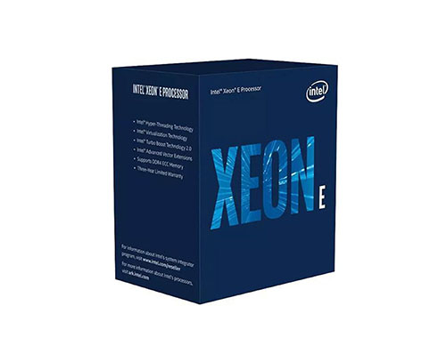 英特尔®至强® E-2236 服务器处理器 (6核、12线程、12MB缓存，睿频最高可达4.8GHz、80W)