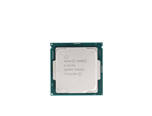 英特尔®至强® E-2174G 服务器处理器 (4核、8线程、8MB缓存，睿频最高可达4.7GHz、71W)