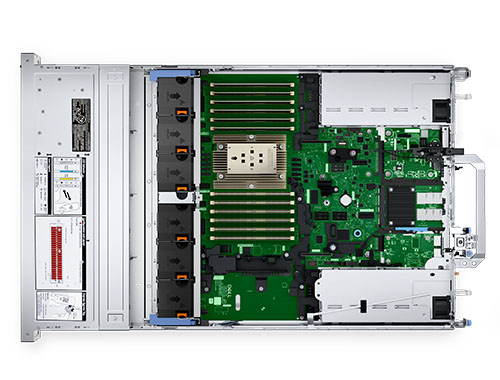 戴尔（DELL）PowerEdge R7615 机架式服务器（AMD EPYC 9274F，4.05GHz，24核/48线程丨192GB DDR5 ECC 内存丨8块*960GB 固态硬盘丨H355 阵列卡丨冗余电源）