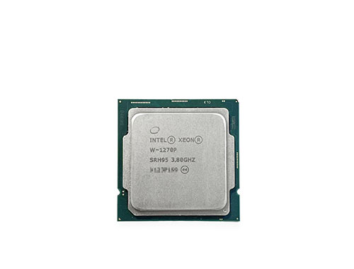 英特尔®至强® W-1270P 工作站处理器 (8核、16线程、16MB缓存，睿频最高可达5.1GHz、125W)