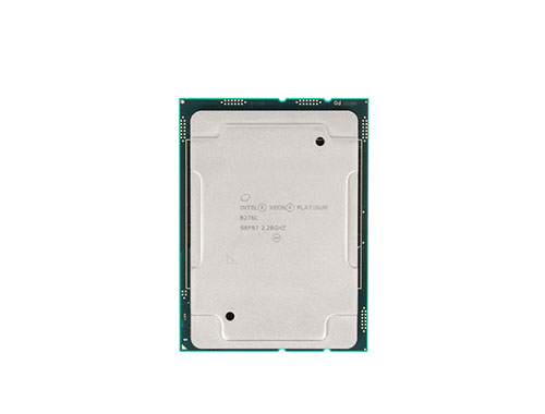 英特尔®至强®可扩展铂金 8276L 服务器处理器 (28核、56线程、38.5MB缓存，睿频最高可达4.0GHz、165W)