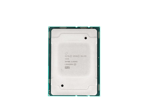 英特尔®至强®可扩展银牌 4216 服务器处理器 (16核、32线程、22MB缓存，睿频最高可达3.2GHz、100W)