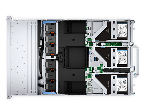 Dell PowerEdge R760 2U机架式服务器（英特尔至强银牌 4416+，2.0GHz，20核丨64GB DDR5 ECC 内存丨2块*480GB 固态+2块*4TB 7.2K SATA 企业级硬盘）