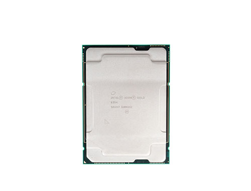 英特尔®至强®可扩展金牌 6354 服务器处理器 (18核、36线程、39MB缓存，睿频最高可达3.6GHz、205W)