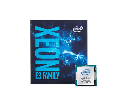 英特尔®至强® E3-1230 v6 服务器处理器 (4核、8线程、8MB缓存，睿频最高可达3.9GHz、72W)