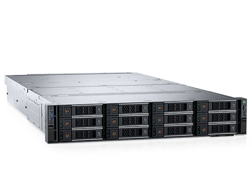 戴尔/Dell PowerEdge R760xd2 存储服务器（英特尔至强铜牌 3408U，8核丨64GB DDR5 ECC 内存丨12块*16TB 7.2K SATA 硬盘丨PERC H755 阵列卡丨冗余电源）