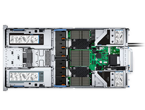 戴尔（DELL）R760xa AI训练服务器（2颗*英特尔至强金牌 6458Q，32核丨256GB DDR5 ECC 内存丨2块*960GB 固态+4块*2.4TB SAS 硬盘丨NVIDIA A16，64GB 显存）