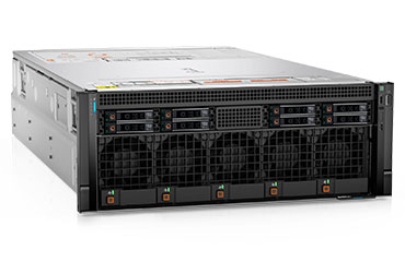 Dell PowerEdge XE8640 风冷式4U高性能服务器（2颗*英特尔至强铂金 8468，48核丨1TB DDR5 ECC 内存丨2块*1.92TB 固态硬盘丨4x NVIDIA HGX H100 80GB）