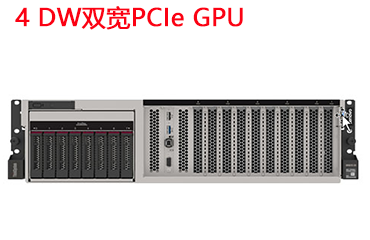 联想ThinkSystem SR675 V3 (4DW双宽PCIe GPU服务器)
