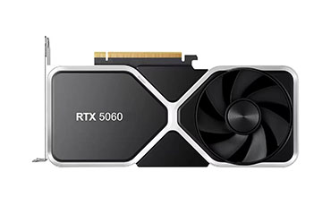 英伟达NVIDIA GeForce RTX 5060 8GB GDDR7 图形显卡