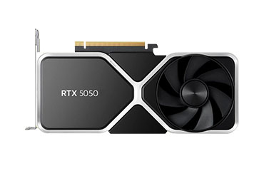 英伟达NVIDIA GeForce RTX 5050 8GB GDDR6 电竞光追游戏/AI本地部署显卡