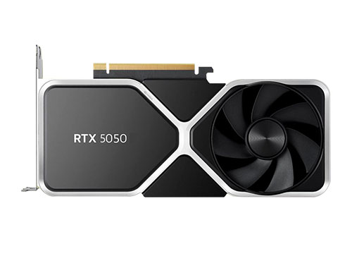 英伟达NVIDIA GeForce RTX 5050 8GB GDDR6 电竞光追游戏/AI本地部署显卡