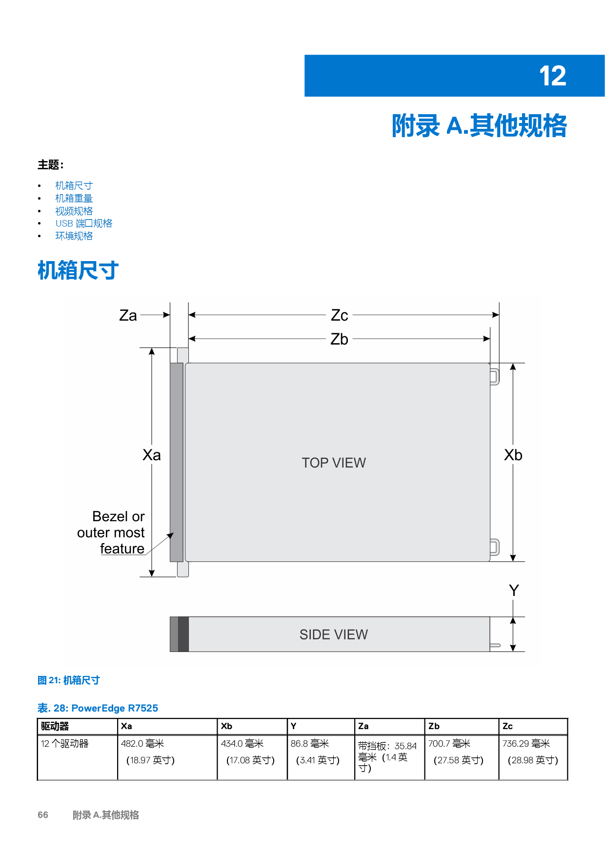 Dell EMC PowerEdge R7525 机架式服务器技术指南PDF第66页