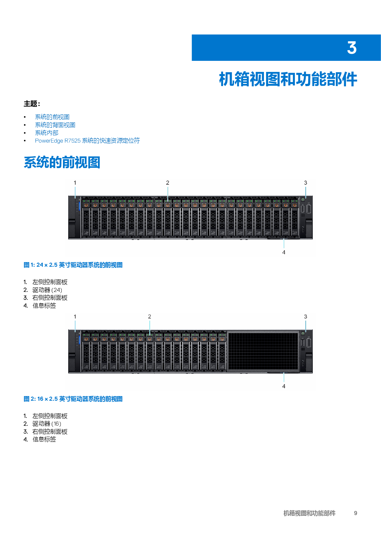 Dell EMC PowerEdge R7525 机架式服务器技术指南PDF第9页