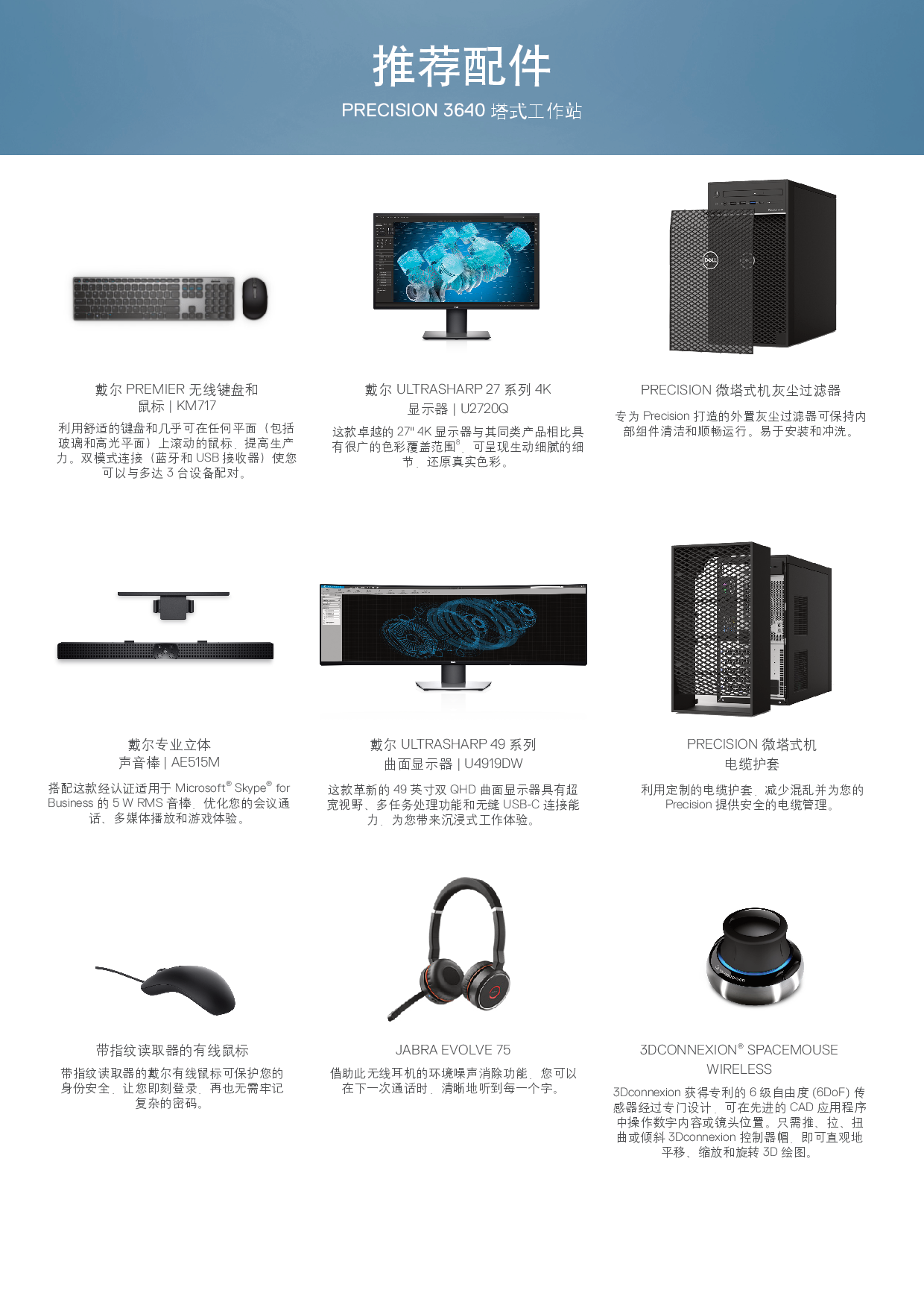 Dell Precision 3640 塔式工作站产品介绍PDF第2页