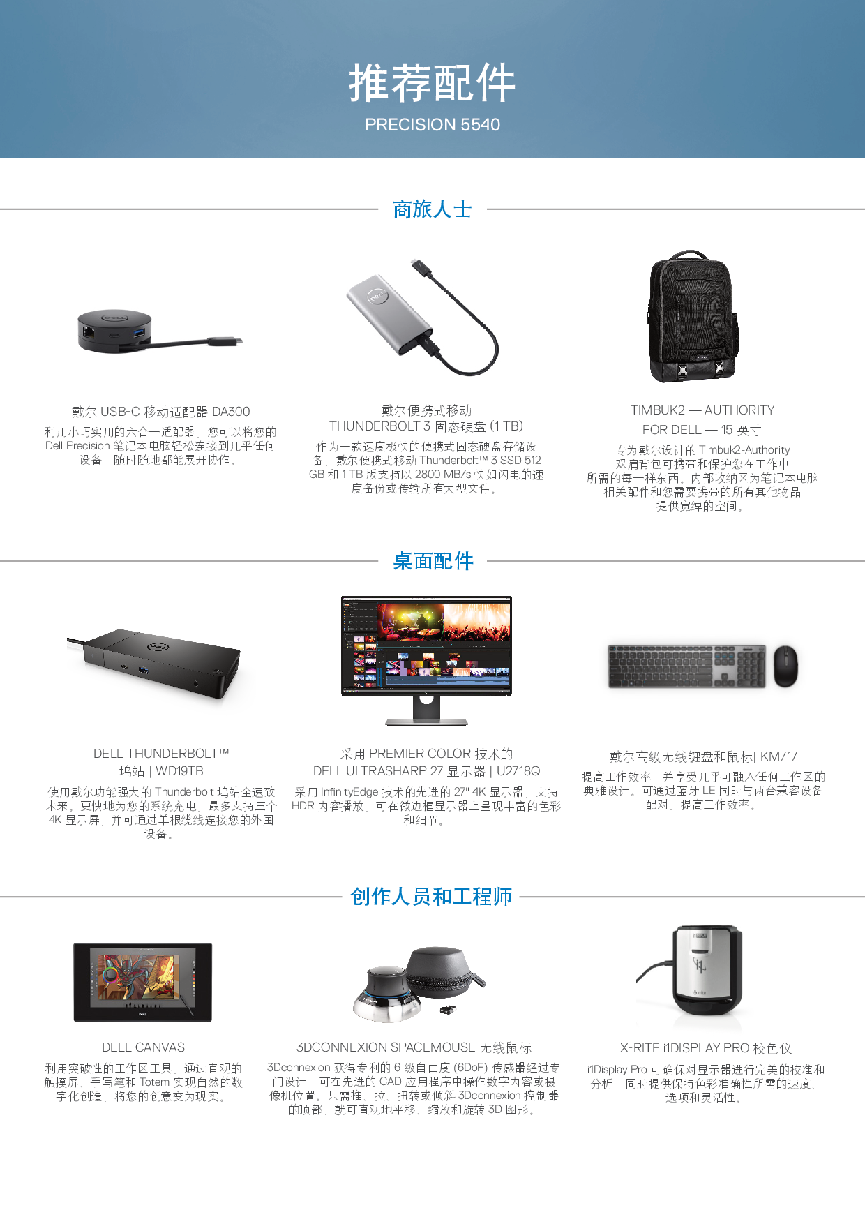 Dell Precision 5540 移动工作站产品介绍PDF第2页