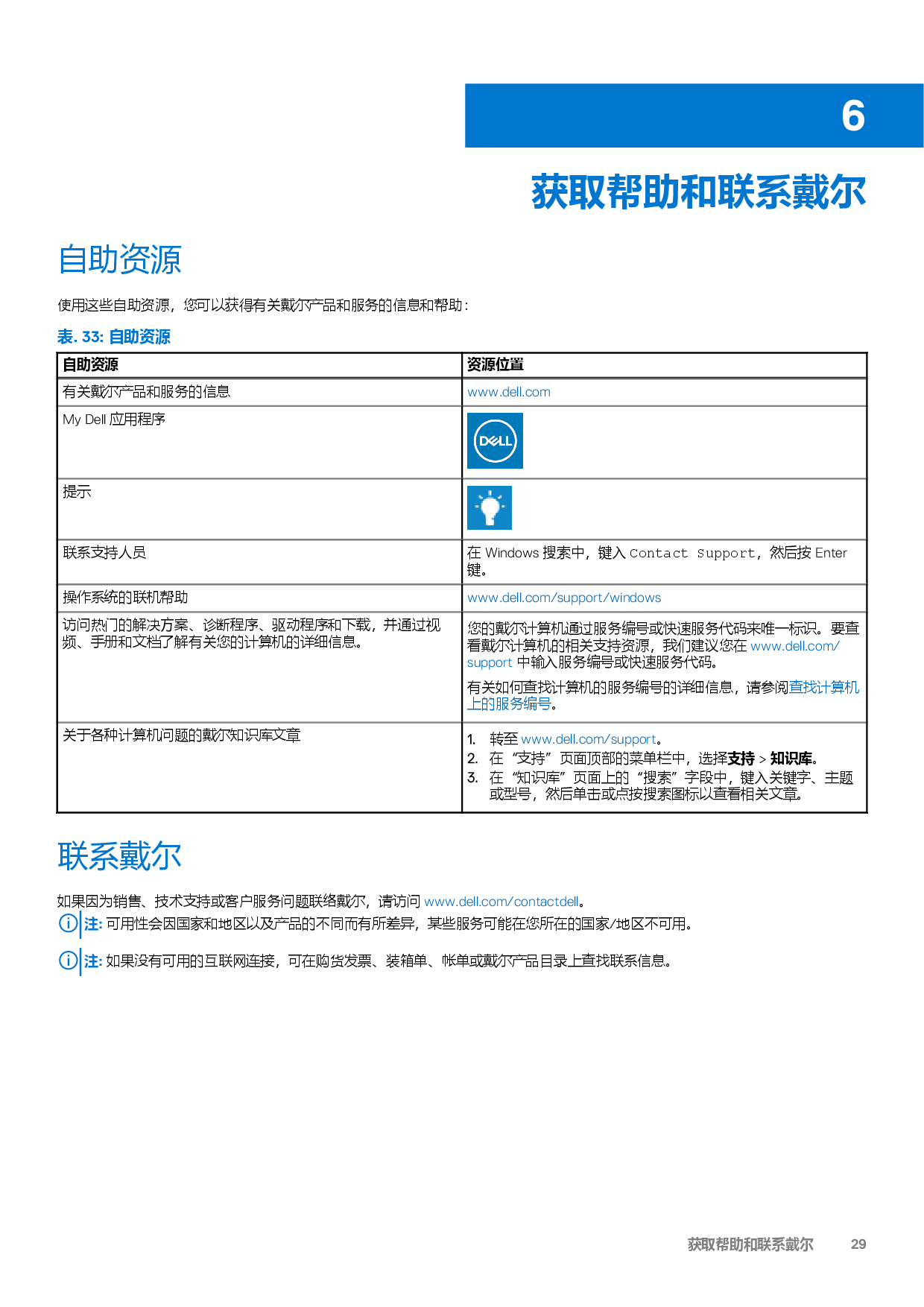 Dell Precision 3470 移动工作站设置和规格PDF第29页