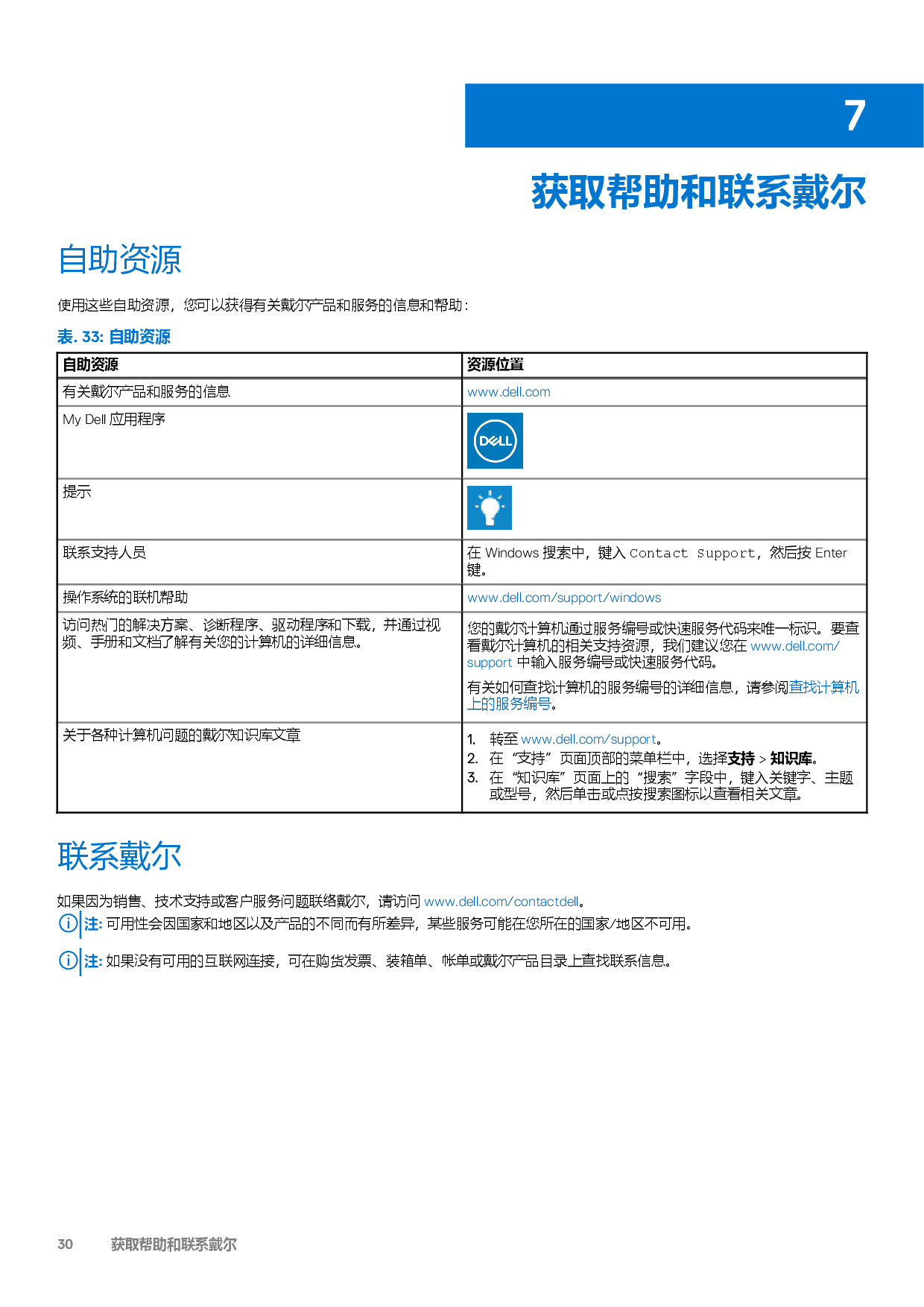 Dell Precision 3570 移动工作站设置和规格PDF第30页
