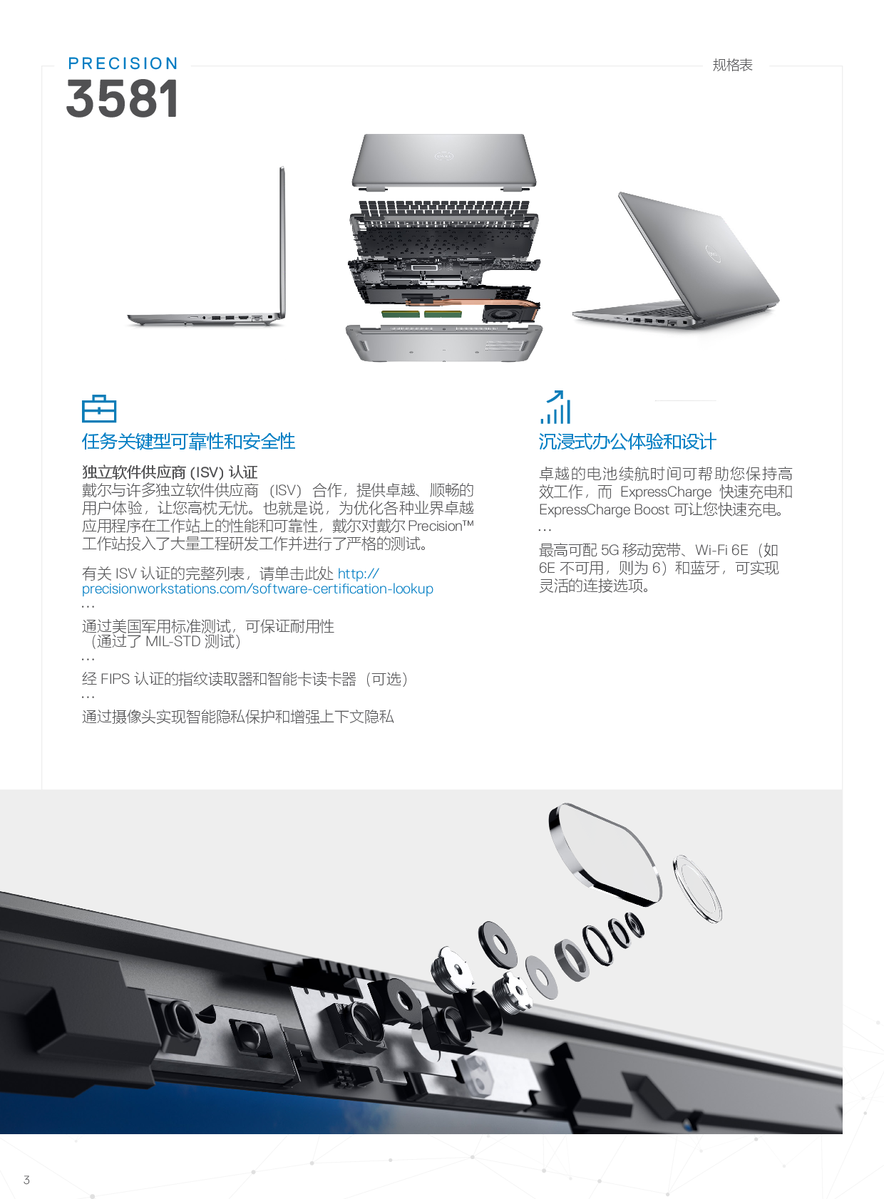 Dell Precision 3581 移动工作站产品介绍PDF第3页