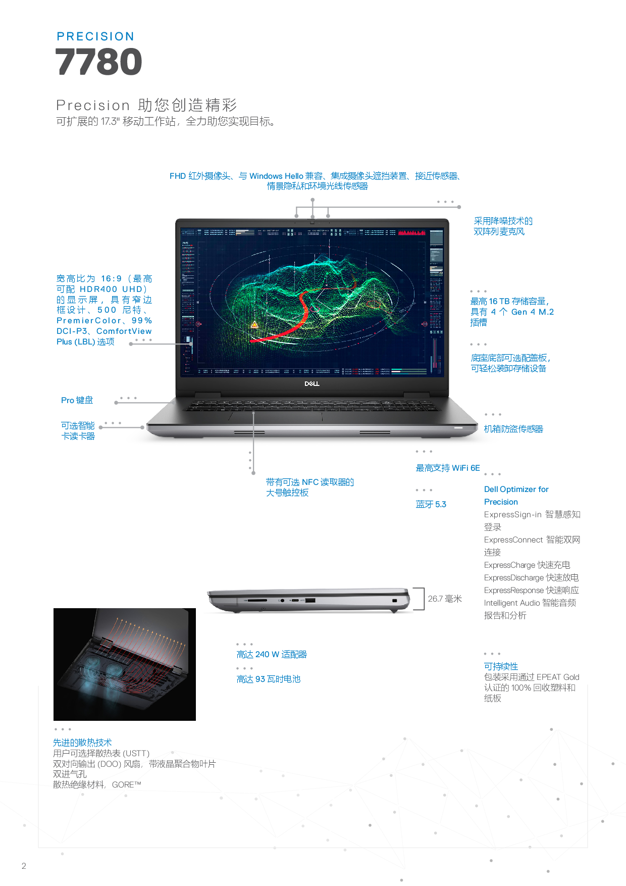 Dell Precision 7780 移动工作站产品介绍PDF第2页
