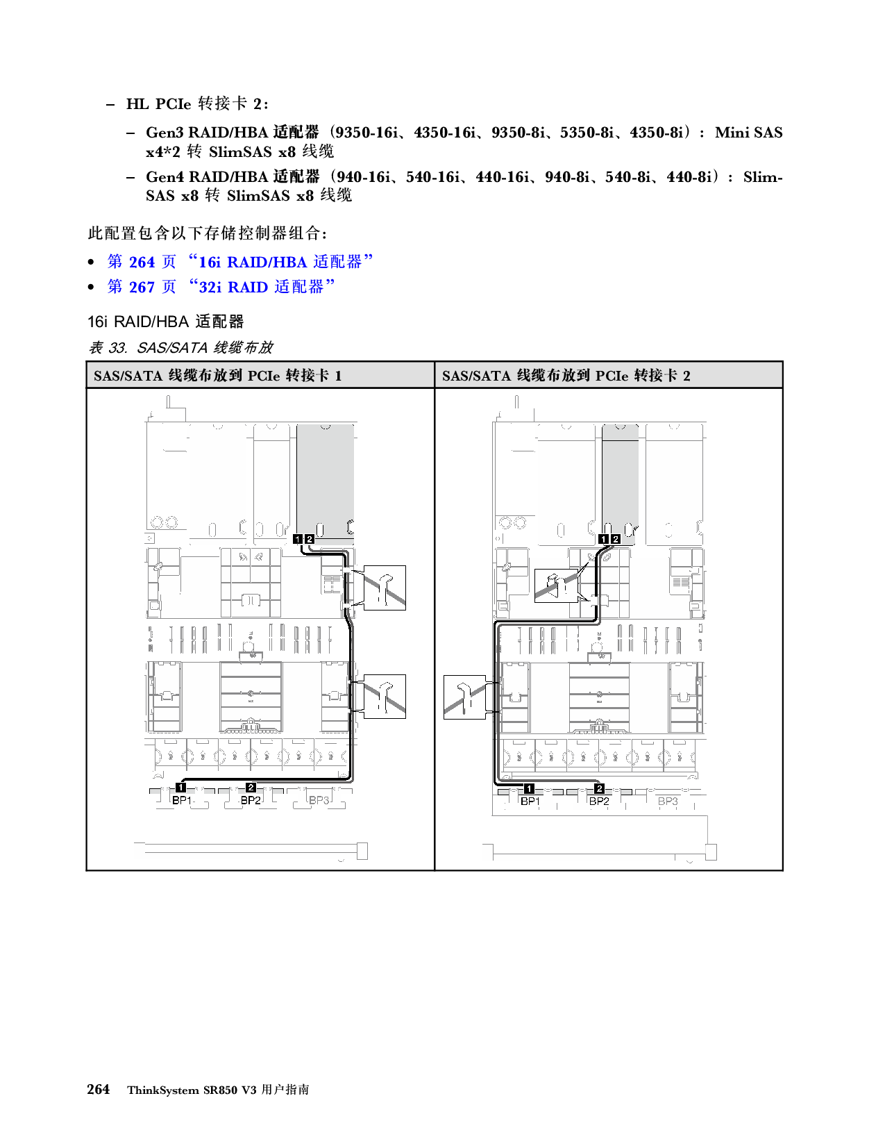 联想ThinkSystem SR850 V3 机架式服务器用户指南PDF第274页