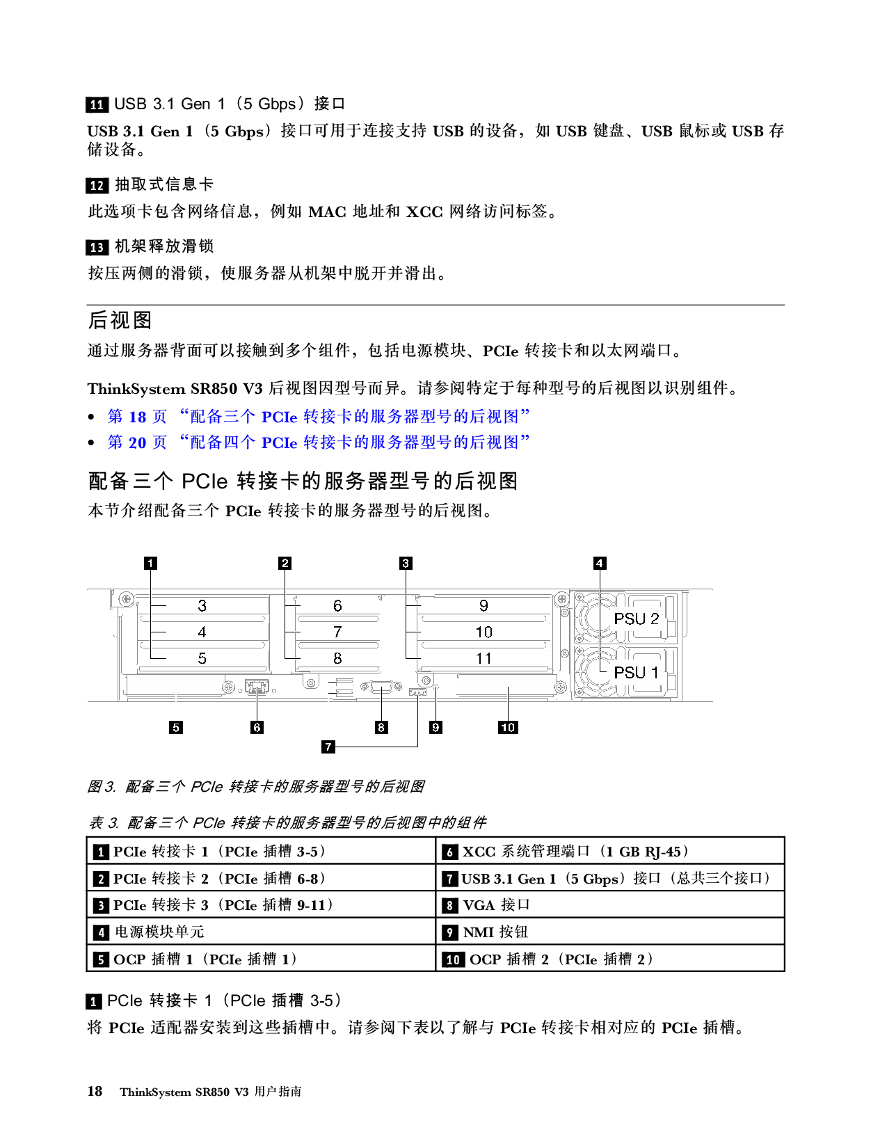 联想ThinkSystem SR850 V3 机架式服务器用户指南PDF第28页